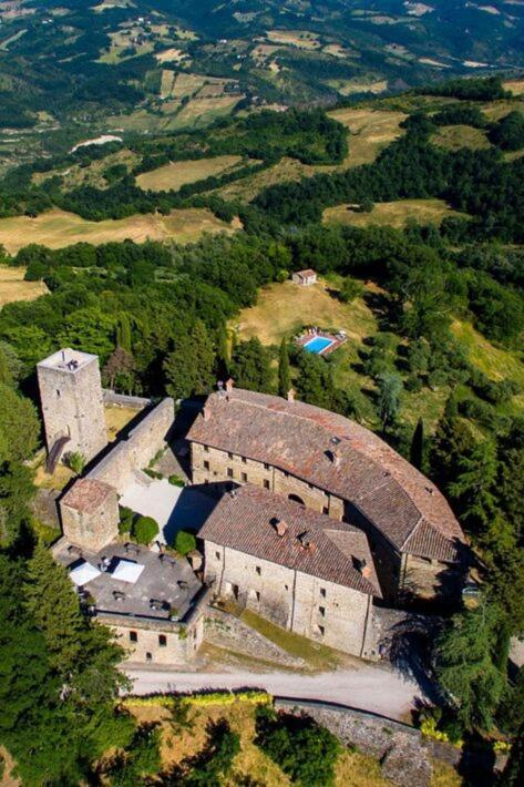 Castello Di Petroia Dimora D'Epoca Hotel Gubbio Buitenkant foto